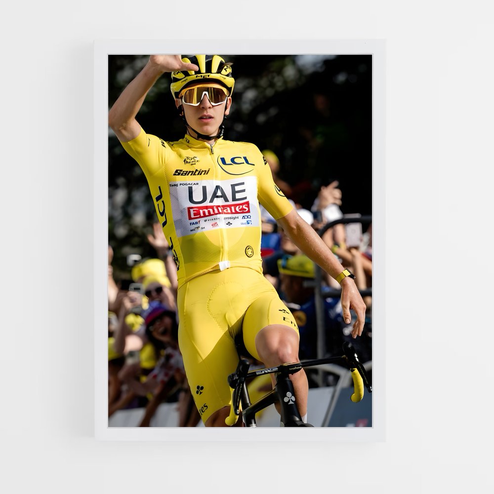 Poster Champion du Tour – affiche Cyclisme (vue 3)